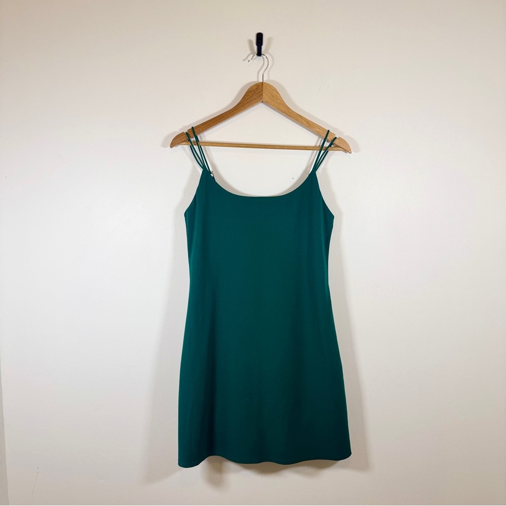 Abercrombie & Fitch Teal Green Mini Slip Dress